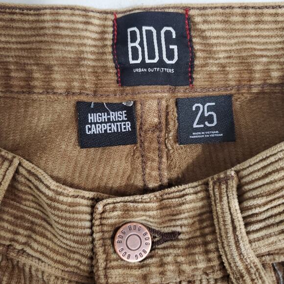 BDG | Carpenter Cut Off Raw Hem Corduroy Shorts - Picture 9 of 11